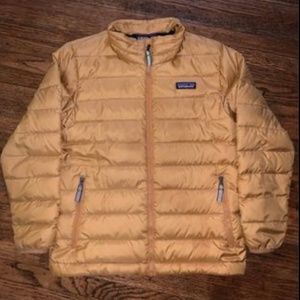 Patagonia down jacket for boys